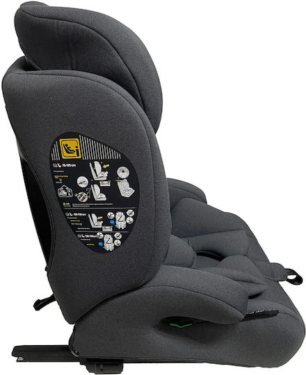 Asalvo Route Fix Car Seat i-Size with Isofix Gray 9-36 kg