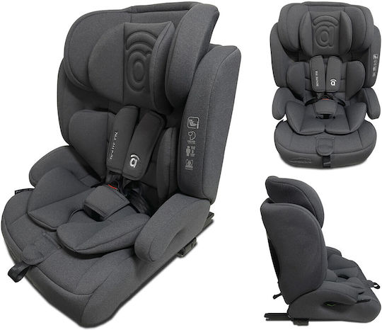 Asalvo Route Fix Car Seat i-Size with Isofix Gray 9-36 kg