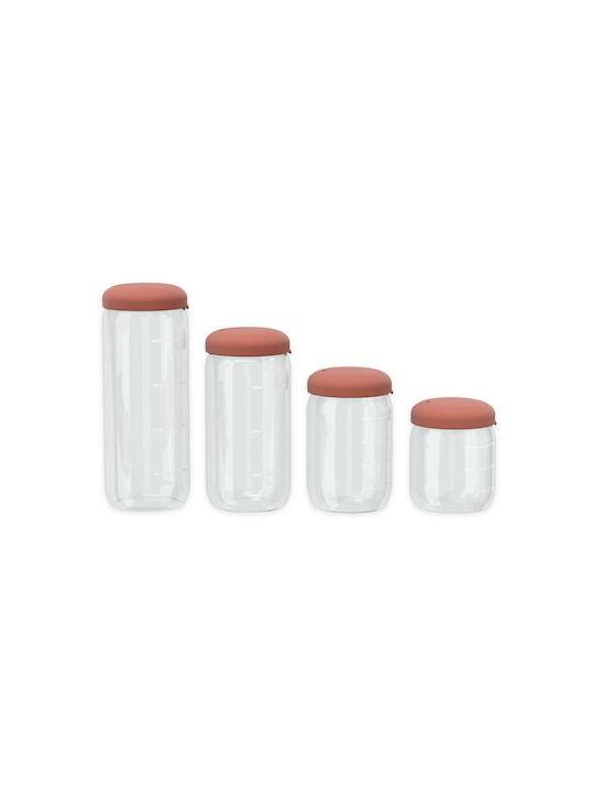 Ekobo Pronto Mittagsboxen Kunststoff Rosa 1lt