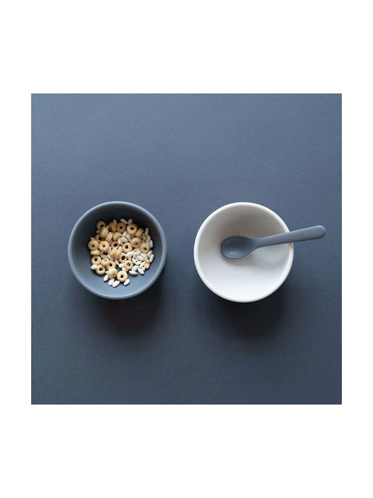 Ekobo Cloud Round Gray Serving Bowl