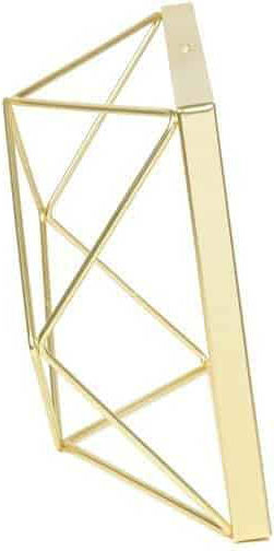 Umbra Prisma Metal Photo Frame with Gold Frame 3 Pieces
