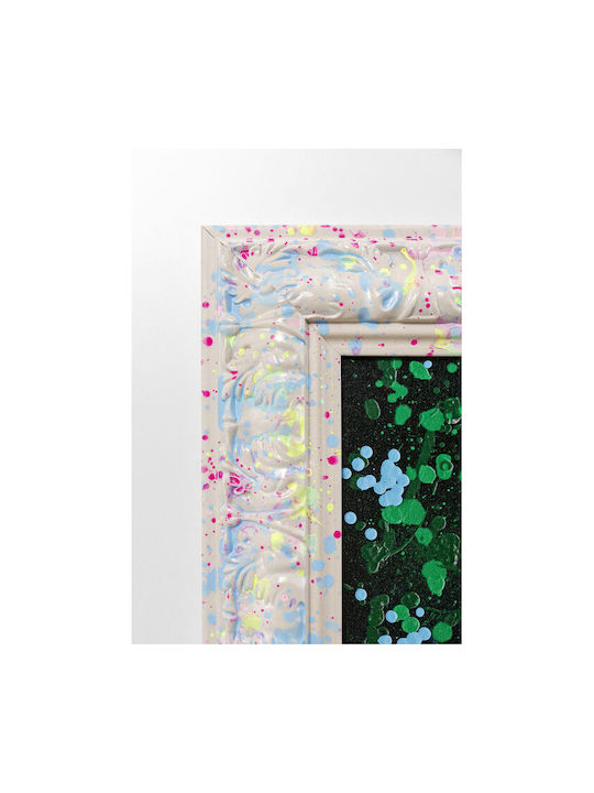 Framed Picture Floating Flower Market 150x100cm