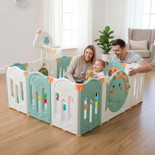 Asalvo Dino Park Mit Matratze 155x65cm