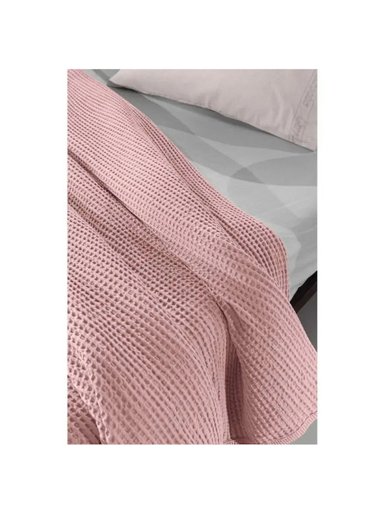 Guy Laroche Eternity Decke Piqué Einzeln 160x240cm Misty Rosa