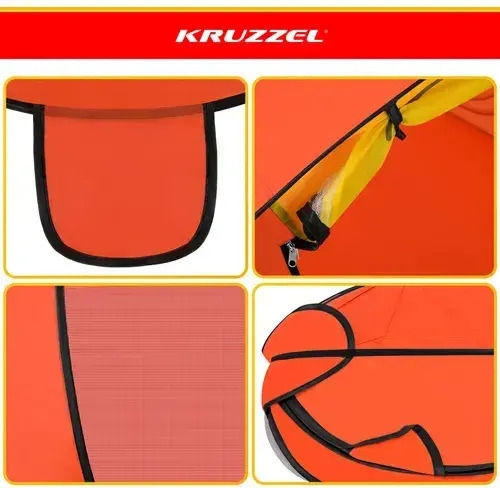 Kruzzel Cort De Plajă Pop Up Pentru Copii Bej