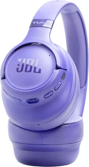 JBL Tune 780BTNC Wireless / Wired Over Ear Headphones with 76 Hours Playing Time and Quick Charge Purple