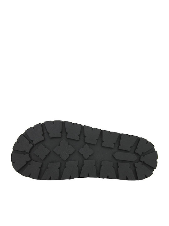Nether Leather Women's Flat Sandals Black