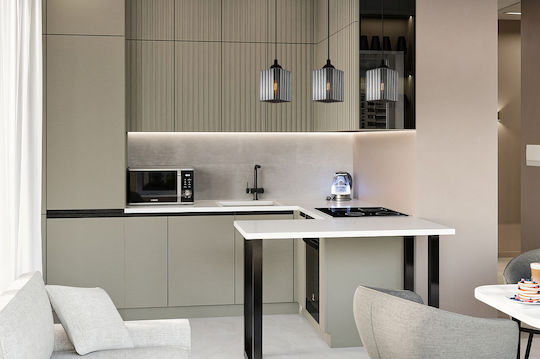 Light Home Κρεμαστό Φωτιστικό Μαύρο με Ντουί E27