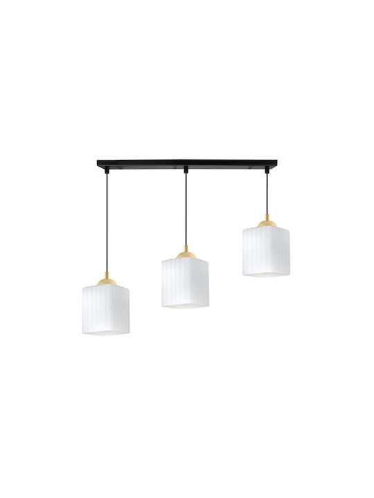 Light Home Candelabru Suspendat Negru cu Soclu E27