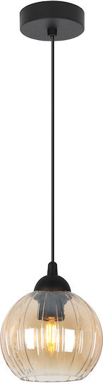 Light Home Candelabru Suspendat Negru cu Soclu E27