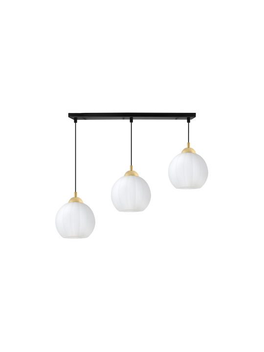 Light Home Висящо Осветително Тяло Черно с Цокъл E27