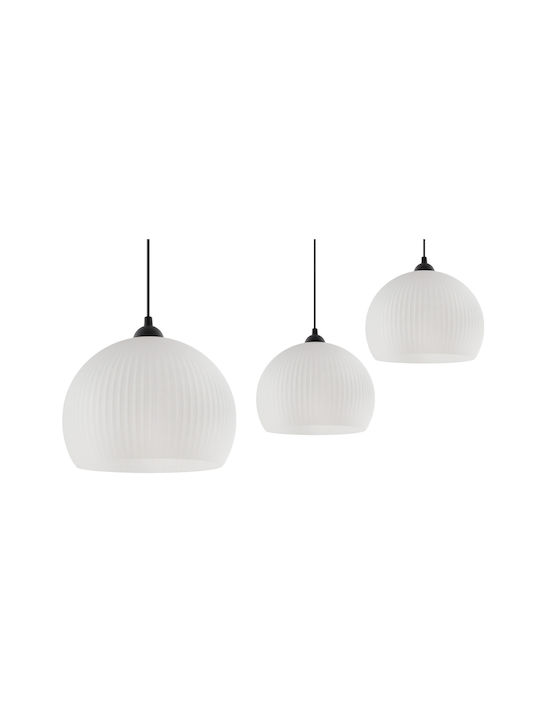 Light Home Deckenleuchte Schwarz Kugel mit E27 Lampenbirnensockel