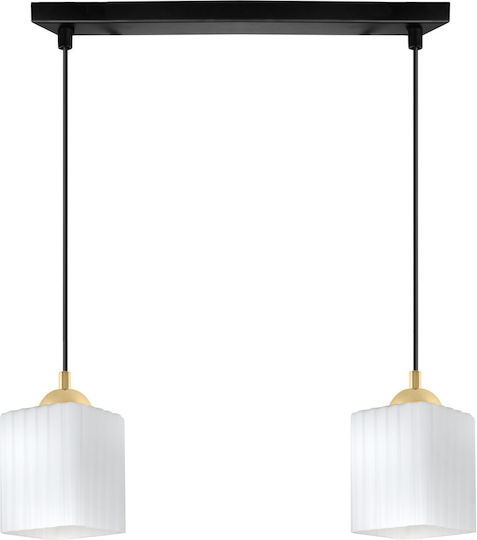 Light Home Κρεμαστό Φωτιστικό Μαύρο με Ντουί E27