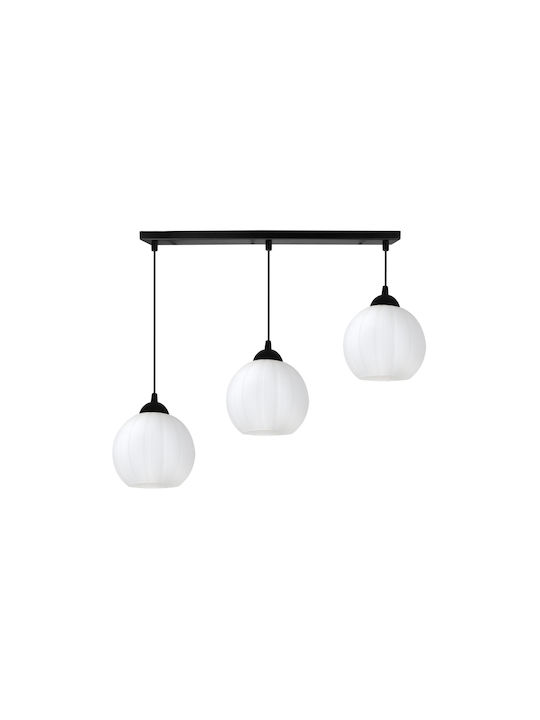 Light Home Candelabru Suspendat Negru cu Soclu E27