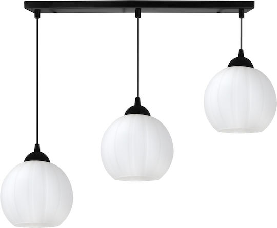 Light Home Candelabru Suspendat Negru cu Soclu E27
