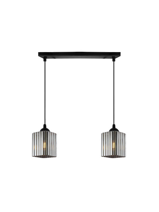 Light Home Висящо Осветително Тяло Черно с Цокъл E27