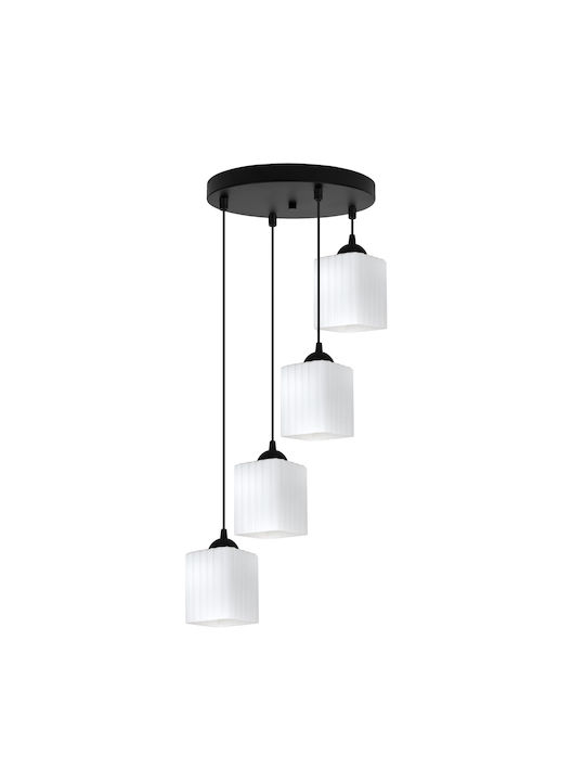 Light Home Pendant Ceiling Light Black with E27 Socket