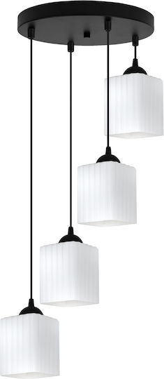 Light Home Pendant Ceiling Light Black with E27 Socket