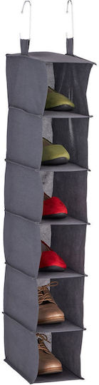 Relaxdays Raft Textil Atârnător Pentru Haine Gri 99x30x15cm