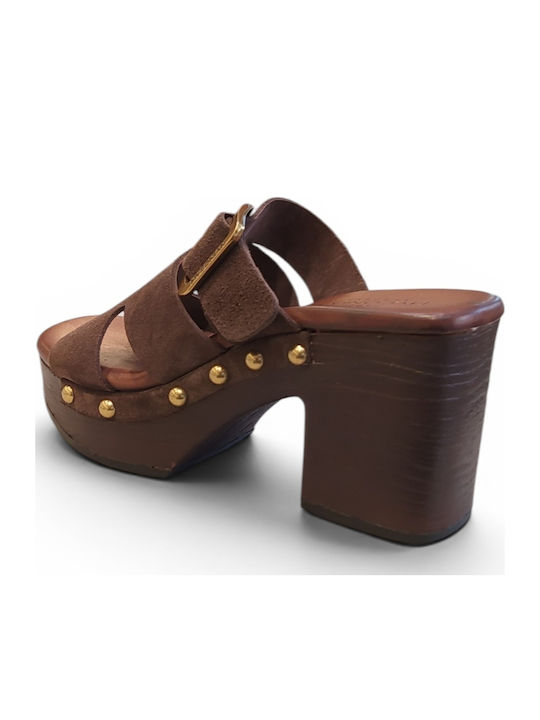 Leather Brown Sandals