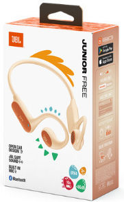 JBL Junior Free In-ear Bluetooth Handsfree Earphones Peach