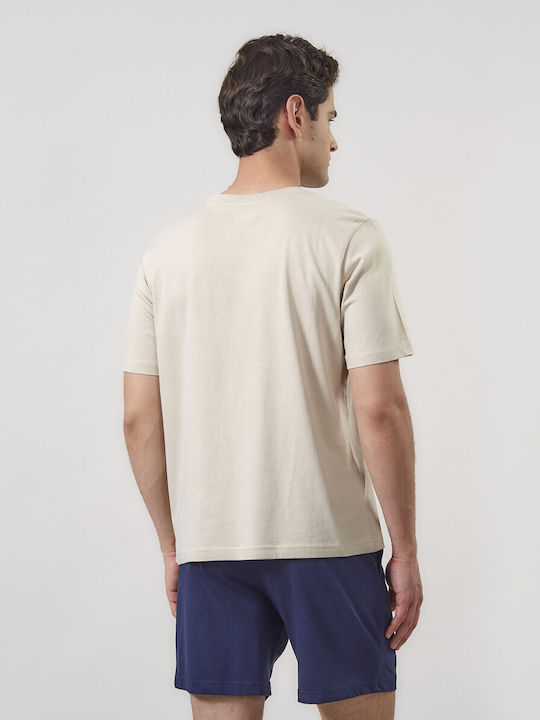 Cromen Ii T-shirt Μπεζ