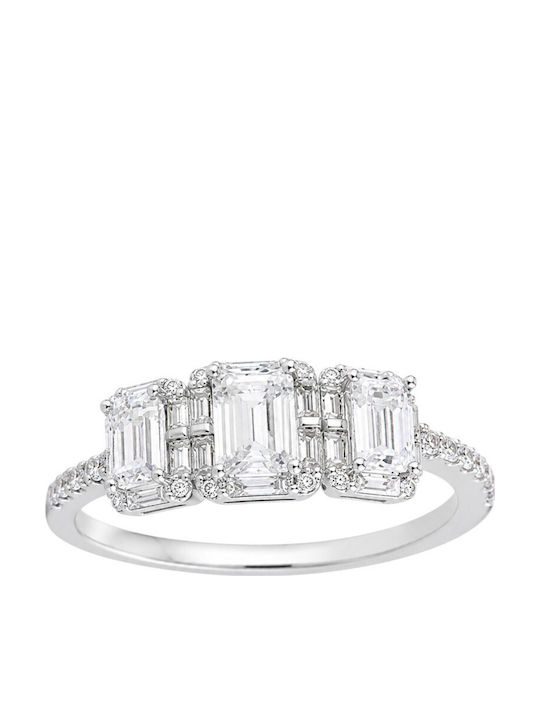 Breeze Damen Ring mit Zirkonia aus Silber