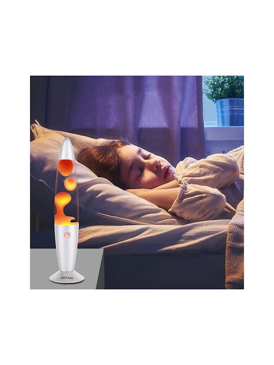 Διακοσμητικό Φωτιστικό Lava Lamp 41x10εκ.