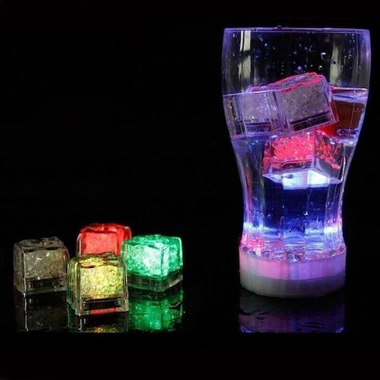 Διακοσμητικό Φωτιστικό LED RGB 12τμχ 2.7x2.7εκ.