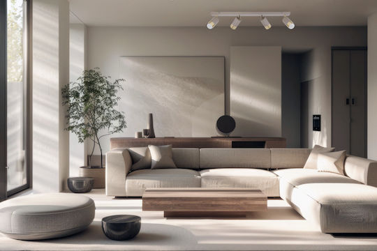 Light Home Decken- und Wandleuchte mit GU10 Lampenbirnensockel in Goldfarbe