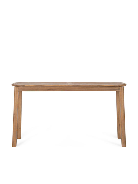 Danubio Konsolentisch Holz Braun M142xB46xH75cm