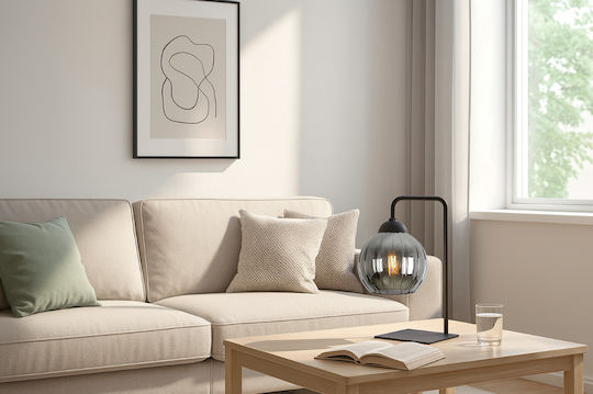 Light Home Портатиф за Цокъл E27 с Черна Шапка и Основа