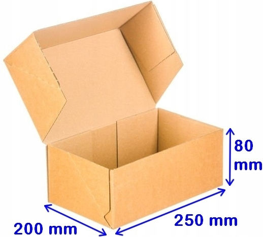 Grembox Verpackungskarton P25 x B20 x H8cm