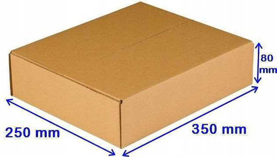 Grembox Χαρτοκιβώτιo Συσκευασίας Π35 x Β25 x Υ8εκ.