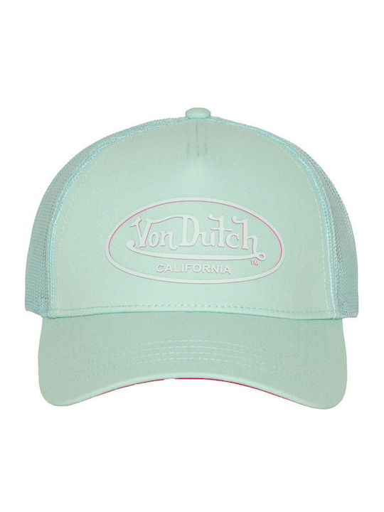 Von Dutch Καπέλο Baseball Mesh Cap Aqua Von Dutch Καπέλο Baseball Mesh Cap Aqua