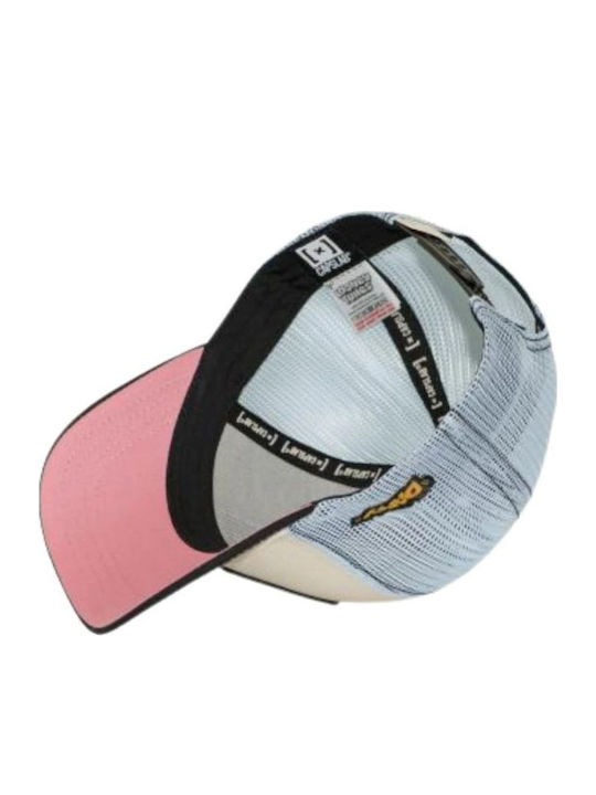 Looney Tunes X Capslab Daffy Duck Kappen Einheitsgröße Hellblau Schwarz Beige Rosa