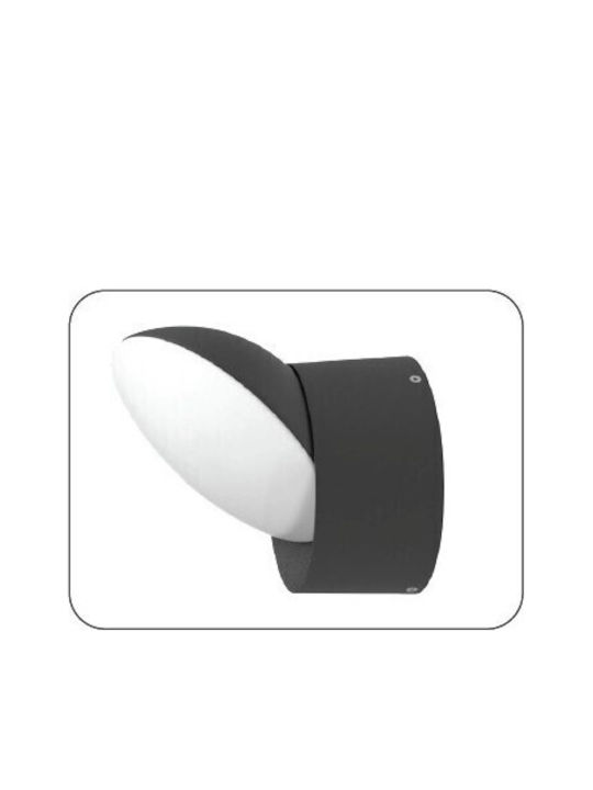 Inlight Wandmontiertes Außenlicht LED 7W mit Einstellbarem Weißlicht 13x13cm Inlight Wandmontiertes Außenlicht LED 7W mit Einstellbarem Weißlicht 13x13cm