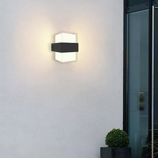 Inlight Επιτοίχιο Εξωτερικό Φωτιστικό LED 8W 12x12x14εκ. Inlight Επιτοίχιο Εξωτερικό Φωτιστικό LED 8W 12x12x14εκ.