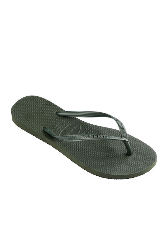 Șlapi Slim de Damă în Culoarea Verde