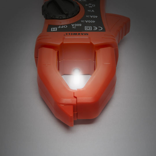 Alista Home Klemmmessgerät Digitale 600A Wechselstrom True RMS mit Prüfleitungen