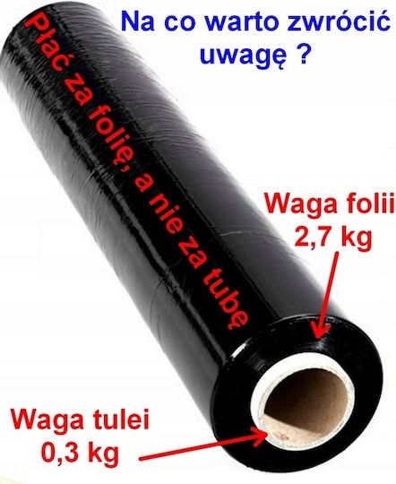 Stretch Film Hand Roll 3 Kg Gross 50cm 23µ