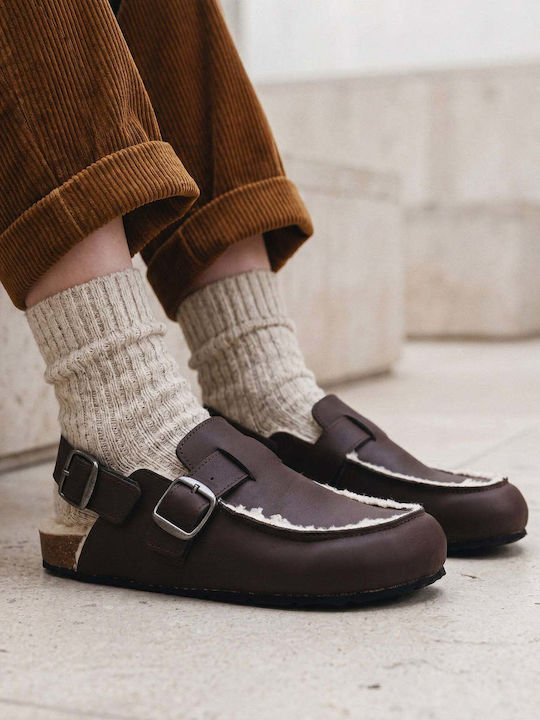 Mocasini Barbati in Culoare Maro