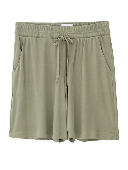 Damen-Shorts Hellgrün