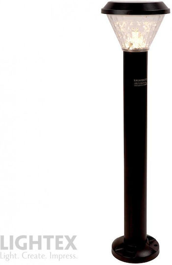 Lightex Ηλιακό Φωτιστικό Δαπέδου 1.5W 150lm Θερμό Λευκό 3000K με Φωτοκύτταρο και Τηλεχειριστήριο IP65 16x16x63εκ.