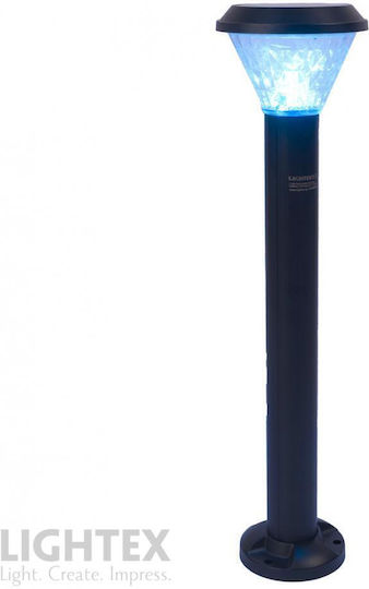 Lightex Ηλιακό Φωτιστικό Δαπέδου 1.5W 150lm Θερμό Λευκό 3000K με Φωτοκύτταρο και Τηλεχειριστήριο IP65 16x16x63εκ.