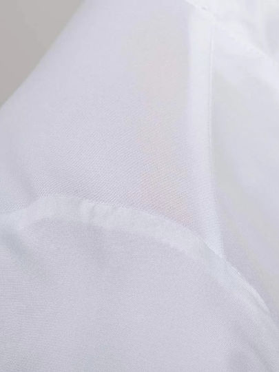 Giblor's Giblor's Damen Kochjacke Weiß mit Kurzärmeligem Schnitt