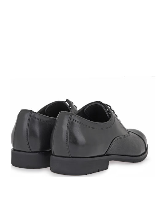 Leather Men's Casual Shoes Black