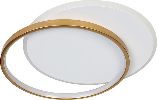 Keskor Keskor Deckenleuchte 46cm Gold mit E14 Lampenbirnensockel
