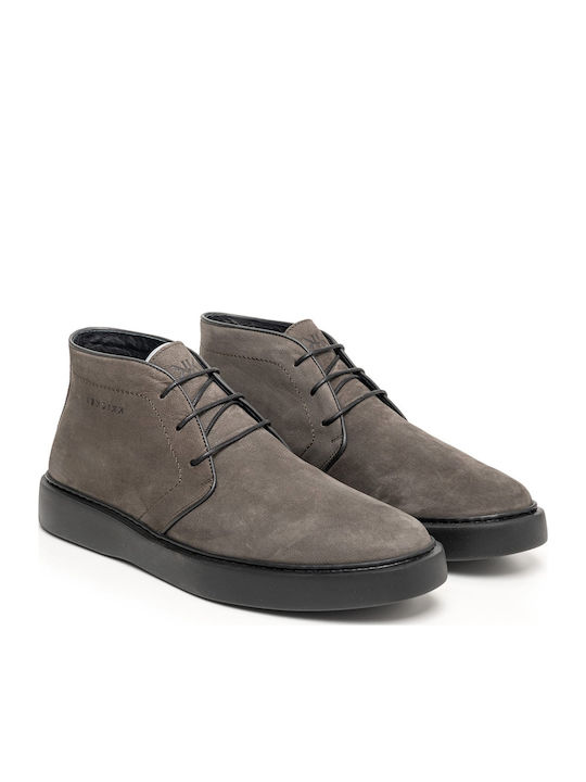 Leather Brown Men's Boots Anatomical