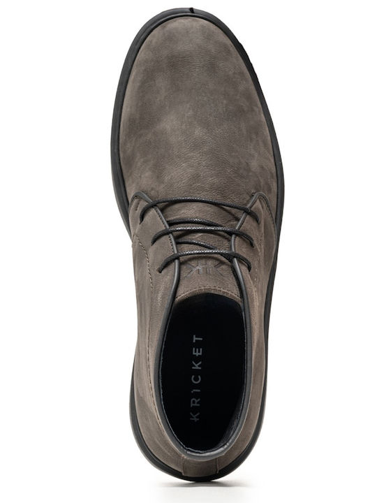 Leather Brown Men's Boots Anatomical